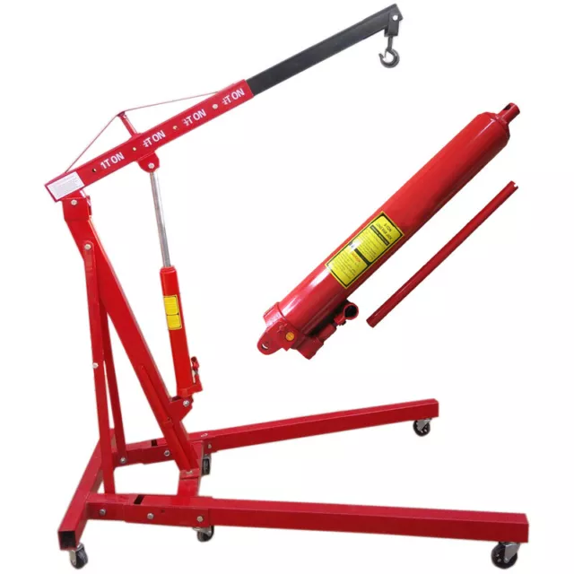 Mobile 1Ton Engine Crane Stand Engine Hoist Engine Lifting Hoist Jack LIFT