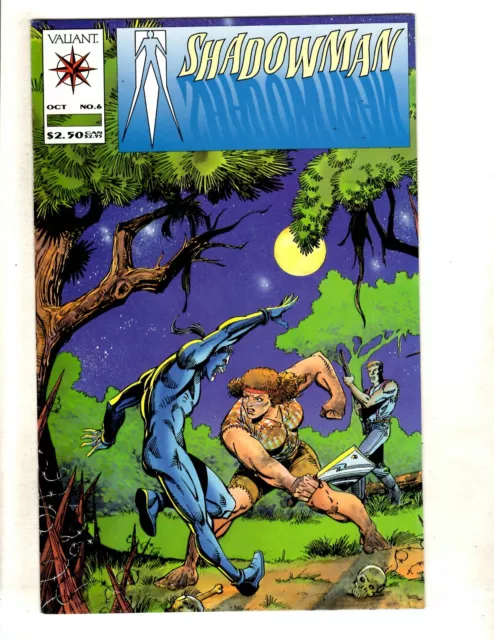 Shadowman # 6 NM 1st Print Valiant Comic Book Magnus Turok Solar Rai MR7
