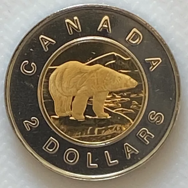 1998 Canada Toonie Proof-Like Two Dollar Coin