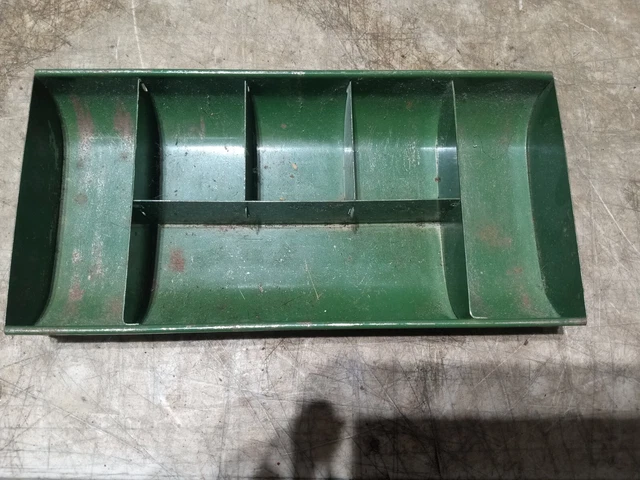 Antique Cash Register Metal Coin Tray Insert