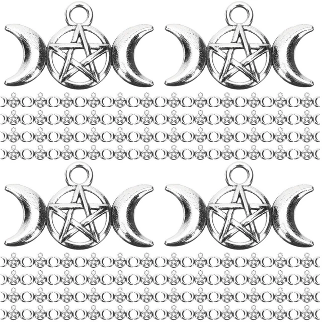 320 pièces Breloques boucles d'oreilles Pendentif breloques bricolage