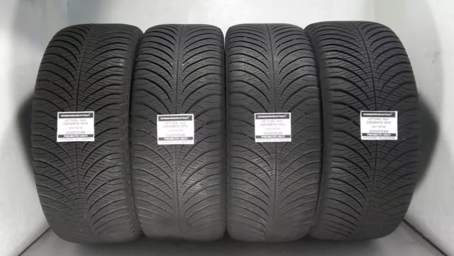 4 Pneumatici Usati 235/50R18 101V Vector 4S Goodyear Gomme 4 Stagioni 60% 2017