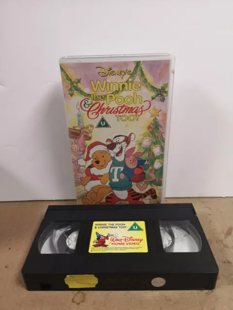 Winnie The Pooh - Bubbles And Troubles - VHS Video - Pal - Video Cassette