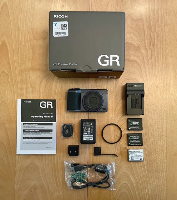 Ricoh GR IIIx Urban Edition 24 MP Camera - 36 shutter count!