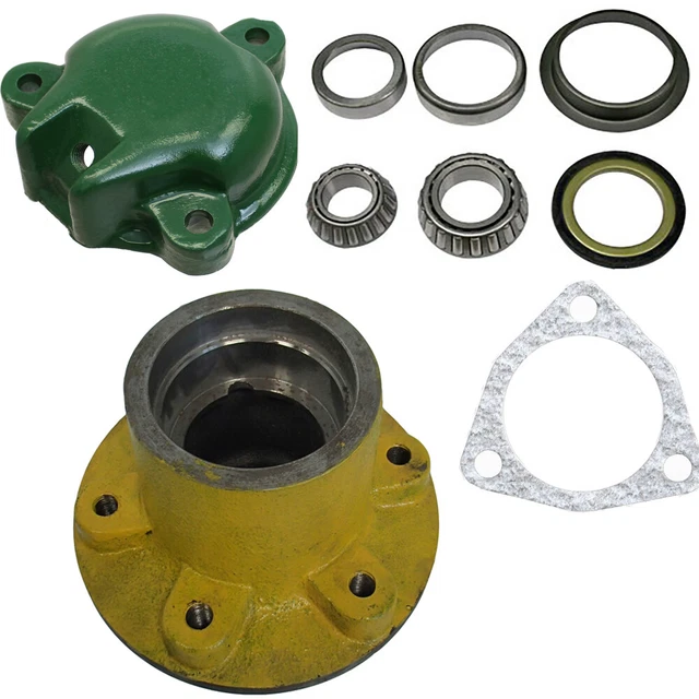 A1555R A1556R R48763 WBKJD6 Complete Wheel Bearing Hub Cap Gasket Kit