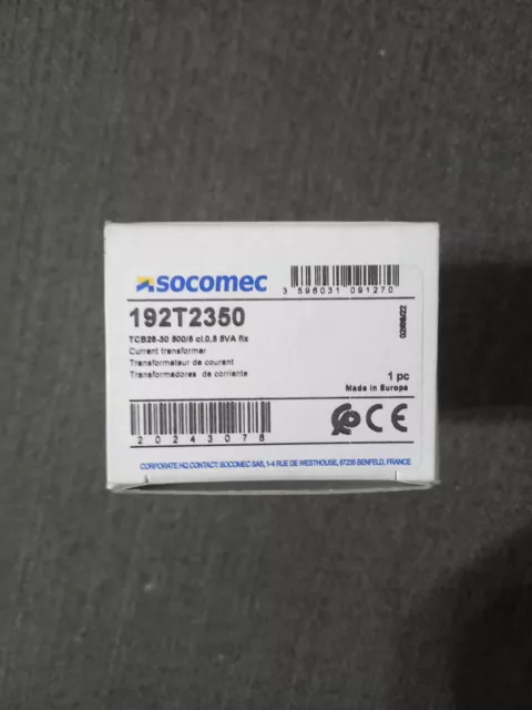 Socomec 192T2350 Transformateur De Courant