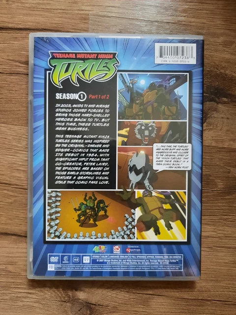 TEENAGE MUTANT NINJA Turtles 2003 TMNT Season 1 Part 1 (DVD Region 1 ...