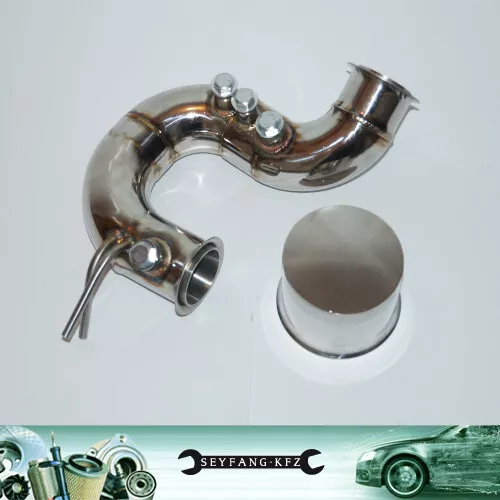 Edelstahl Downpipe 63,5mm DPF Ersatzrohr VW Golf 7 Audi A3 8V  VAG 1.6 2.0 TDI