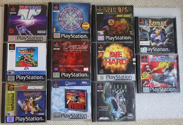 PS1 RETRO GAME Bundle x 11 - Rayman Alien Gauntlet Soviet Strike  Playstation 1 £22.00 - PicClick UK