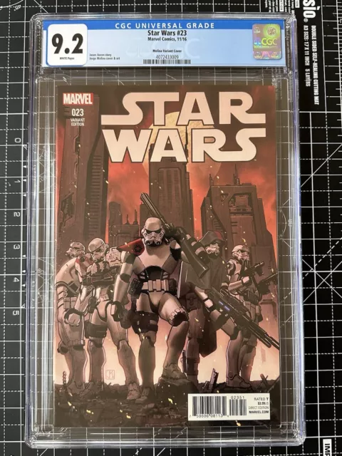 STAR WARS #23 Marvel Molina Variante schlechter Batch Schlüssel CGC 9.2