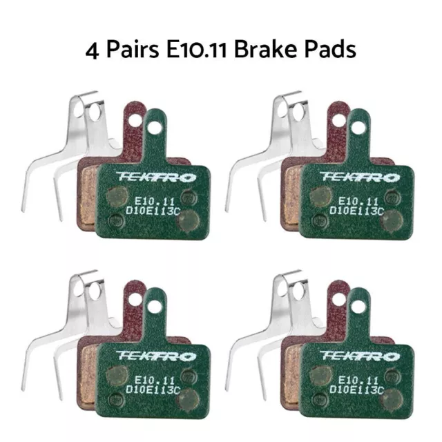 4 Pairs Tektro E10.11 High Performance Less noise resin pads Tektro brake pads