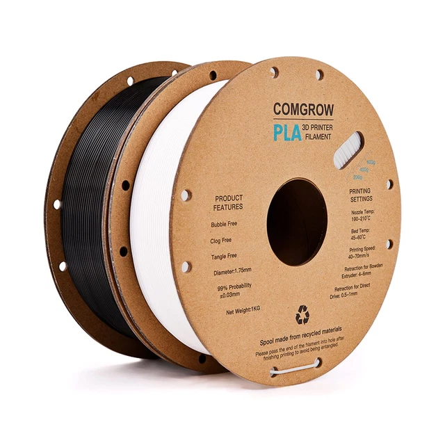 PLA 3D Printer Filament, 3D Printer PLA Filament 1.75Mm, Dimensional Accuracy +/