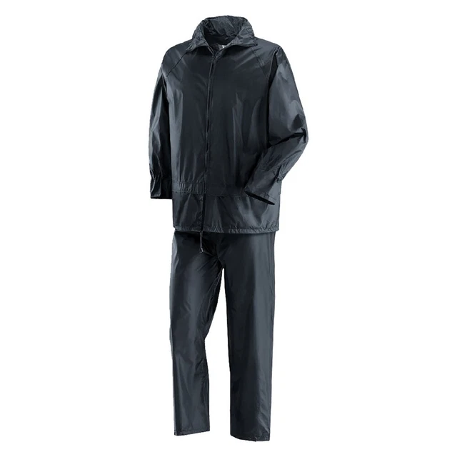 Completo impermeabile giacca e pantalone da lavoro per anti pioggia cappuccio