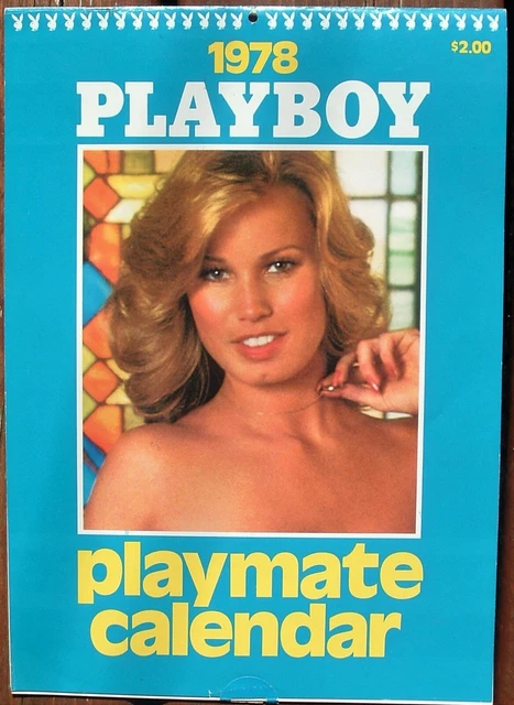 VINTAGE 1978 PLAYBOY Magazine Playmate Wall Calendar $35.00 - PicClick CA