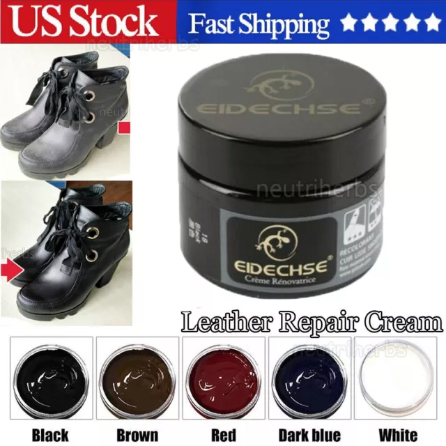 Advanced Leather Repair Cream Gel 50ML Seat Sofa Hole Scratch Polish Retreading