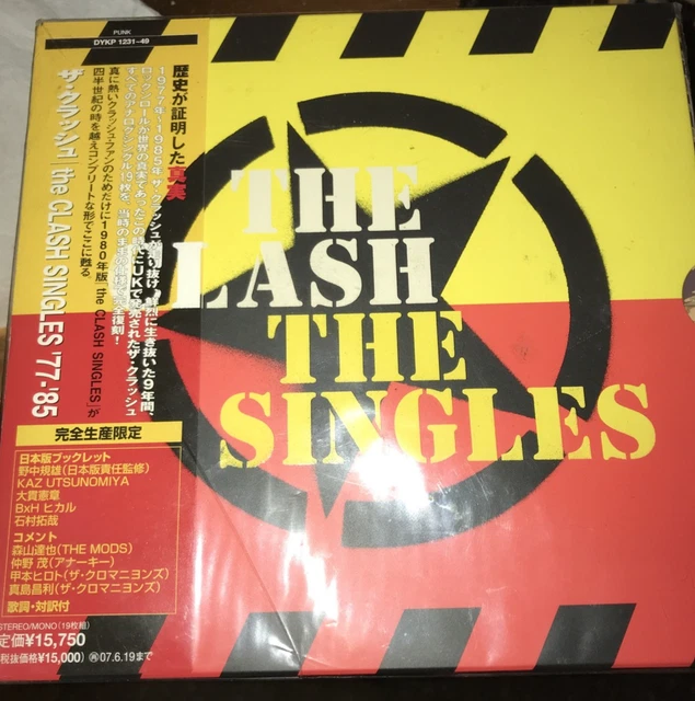 THE CLASH - THE SINGLES BOX SET (19 CD Singles Box Set) EUR 56,90