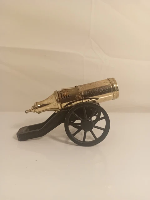 Briquet Vintage Inar France à Gaz Années 50 - Design Tubulaire Chromé Et Laiton, Occasion En Bon état, Made In France