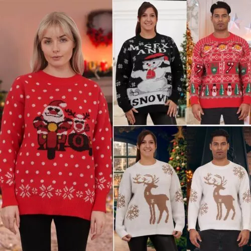 Femmes Filles Noël Nouveauté Pull Rudolph Haut Grande Taille