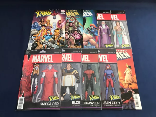 10 Issue Run Of Uncanny X-Men (2019) #1-10+Ann - Marvel Comics Brisson Vf/Nm Lot