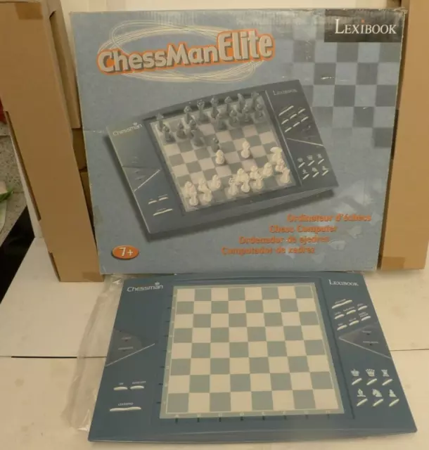 Levels - £69.84 ELITE Electronic Game UK PicClick CHESSMAN 64 +, Chess CG1300US INTERACTIVE of