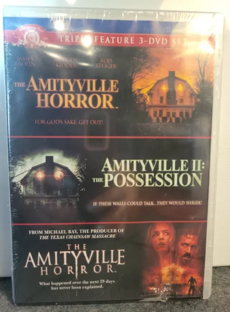 "The Amityville Horror" Triple Feature DVD 3 film Collection