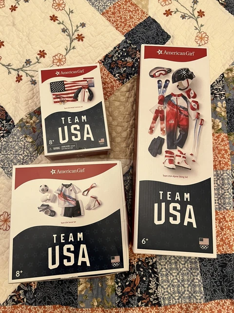 american girl doll clothes team usa set