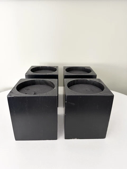 WOOD BED FURNITURE Risers 4 Inch Heavy Duty Risers £9.38 - PicClick UK