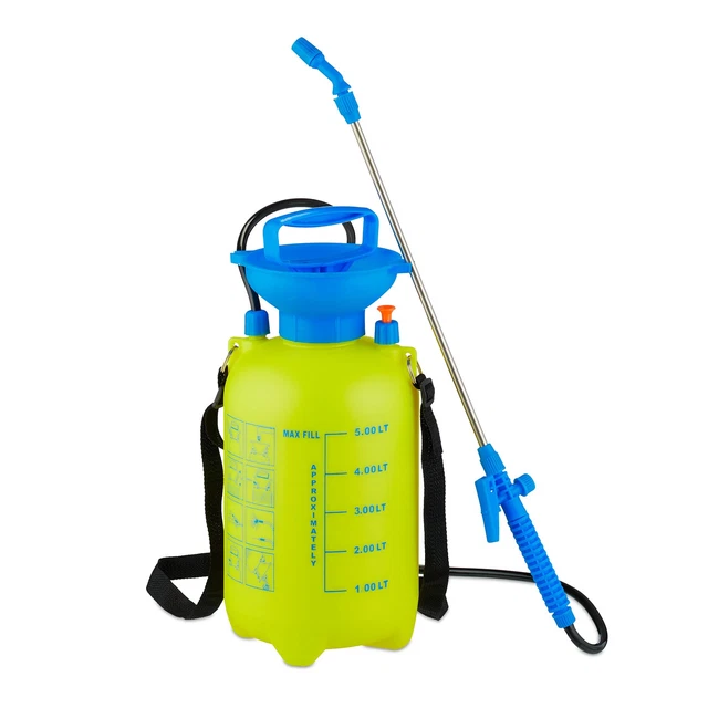 Valle Verde Rucksackspritze 16L - Drucksprüher Mit 3 Düsen & 70cm Lanze