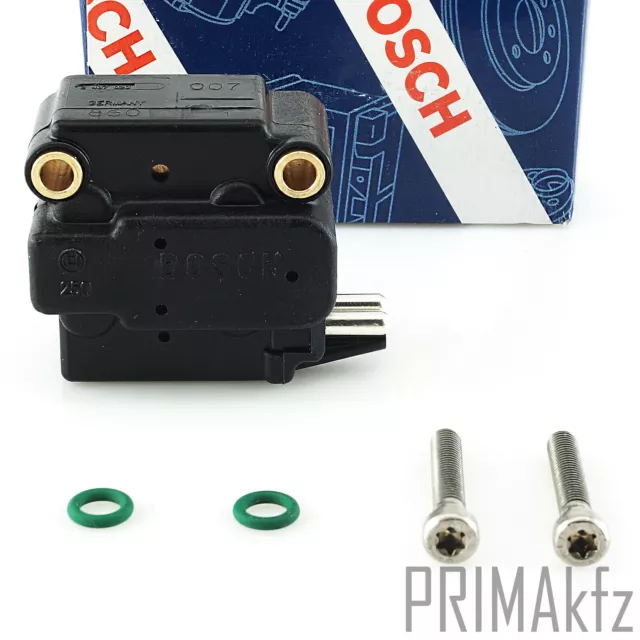 BOSCH F 026 T03 002 Kraftstoffdruckregler Dichtungen Schrauben 2437020007