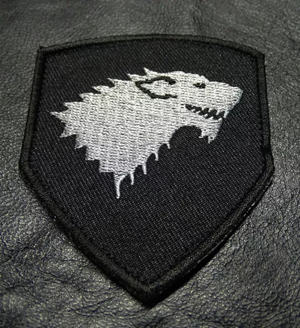 Winter Is Coming Game Of Thrones House Stark Tactical Hook Wolf Patch