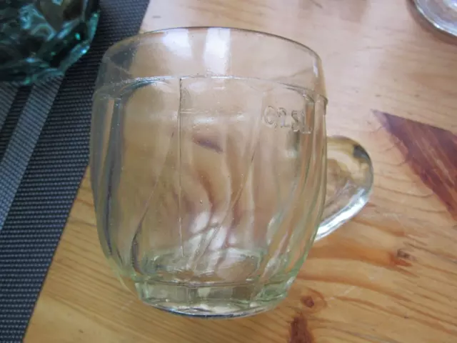 Rare  SFK small Beer  Mug / Glass  0.25l  1950s Latvia / Soviet USSR