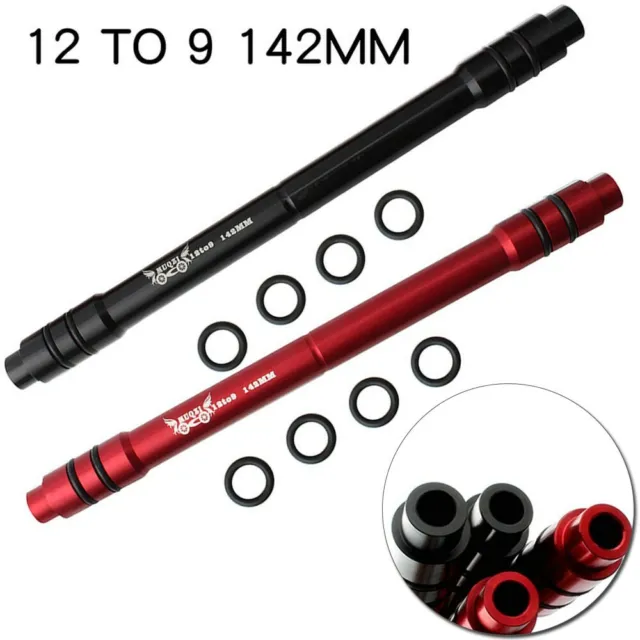 Bike 12mm To 9mm Thru Axle Quick Release Hub Conversion Skewer Adapter Tool New