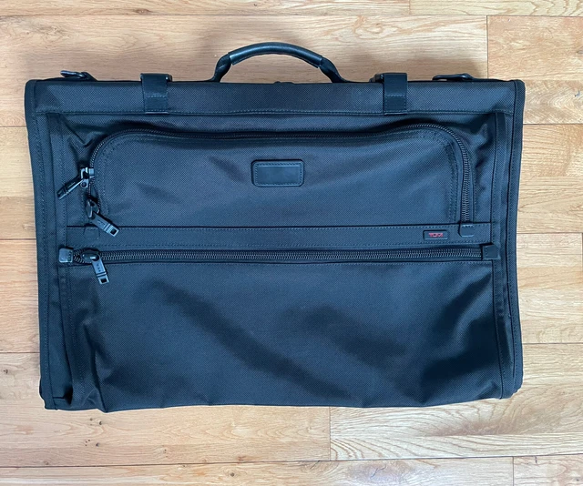 Tumi Alpha Tri-fold 21” Carry On Garment Bag 22133DH Black Ballistic