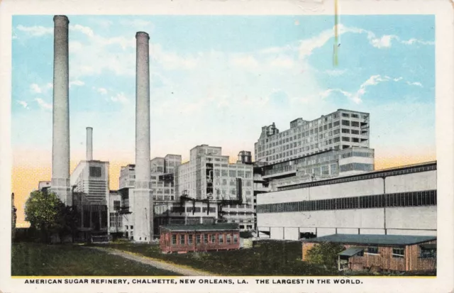 American Sugar Refinery, Chalmette, New Orleans, Louisiana Vintage PC