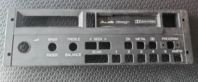 Vintage VW/Audi Blaupunkt Radio Faceplate