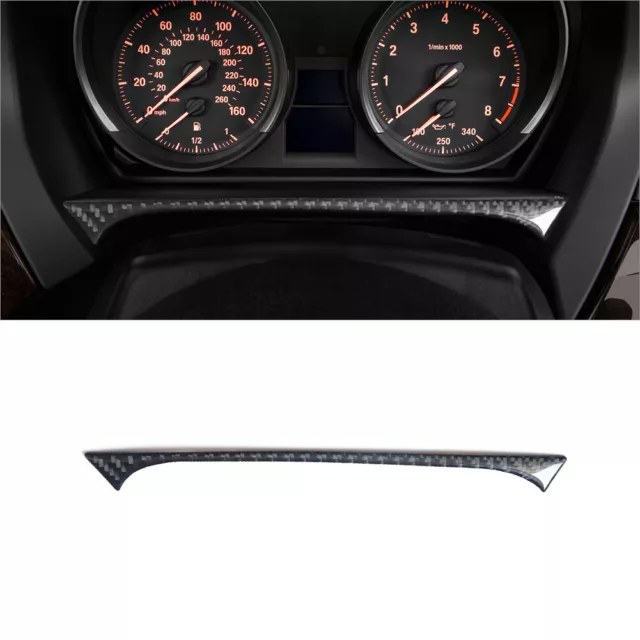 Carbon Fiber Below Speedometer Surround Cover Trim For BMW Z4 E89 2009-2016