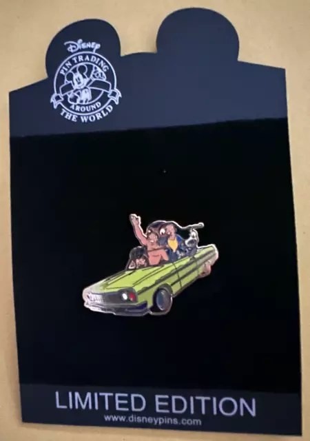 Disney Pin DS Lilo Stitch David Nani Jumba and Pleakley Car Spring Break LE 250