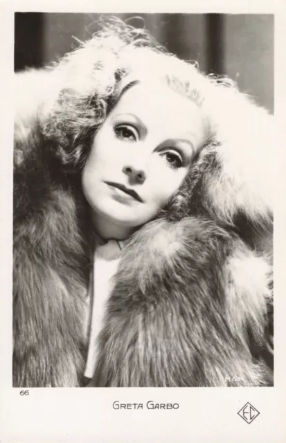 Cpsm Personnalités Célébrités Cinema Actrice Suedoise Americaine Greta Garbo