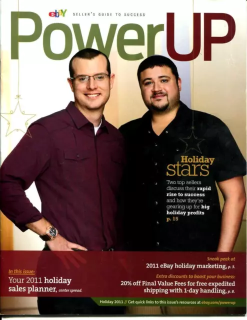 Ebay Power Up Magazine Holiday 2011 - Holiday Sales Planner