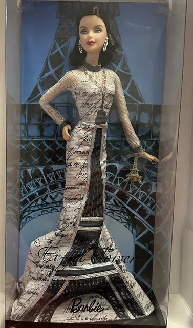 Barbie "Eiffel Tower" Collectible Doll Of The "Dolls Of The World" Collection Barbie "Eiffel Tower" Collectible Doll Of The "Dolls Of The World" Collection