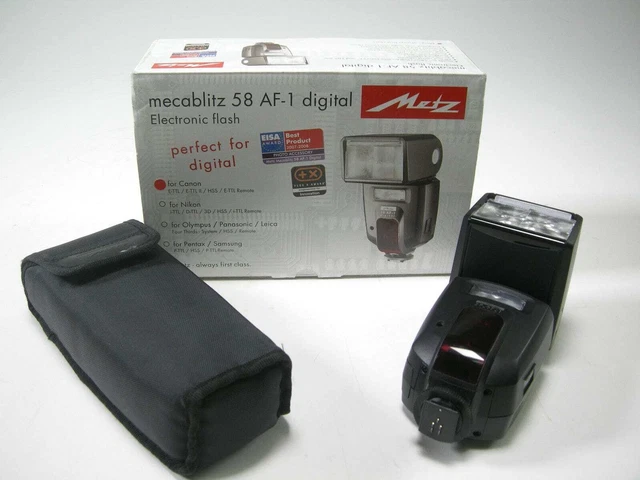 Metz 58 AF-1 Digital shoe mount flash for Canon