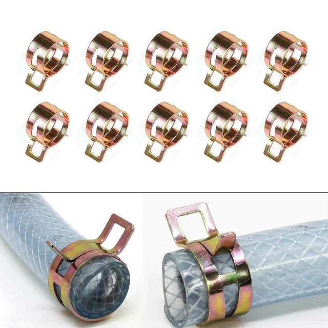 Pince à clip de tuyau à ressort chaude neuve 100 pièces accessoires raccords