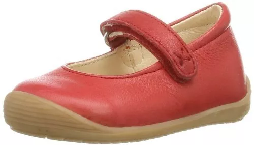 Pololo Granada Berry Mädchen Ballerinas Halbschuhe, Rot (Berry), EUR 19