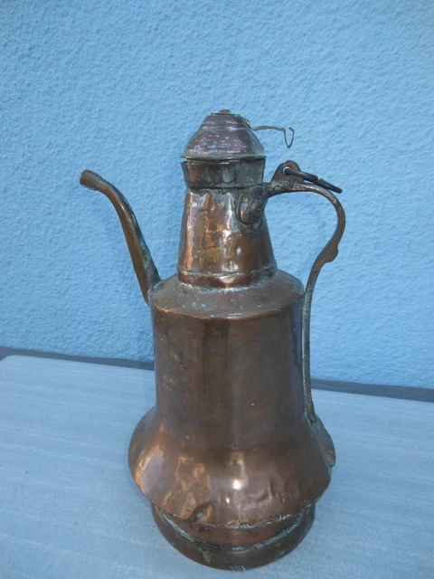 ANTIK Massiv Kupfer Kanne, Krug, Vase Deko gross  Kupferkanne - Vintage