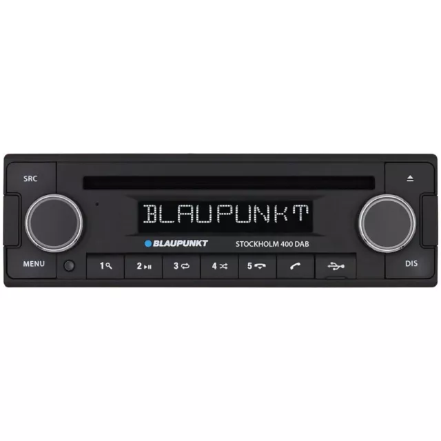 1DIN Autoradio mit CD + DAB + Bluetooth mit MP3 USB, iPod