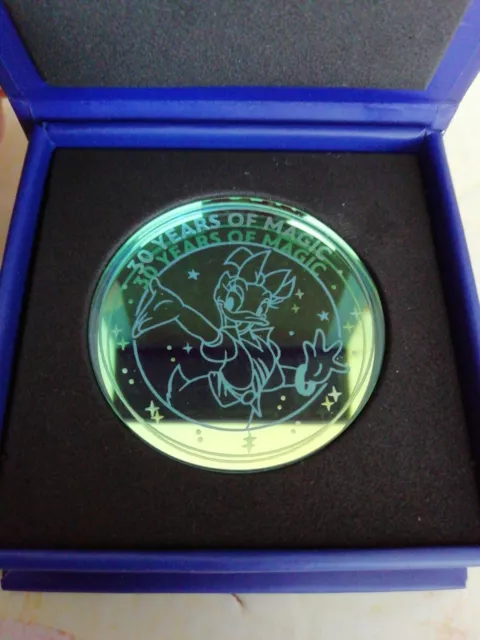 Pièce daisy coffret Arribas 30ème anniversaire disneyland paris 30 ans disney