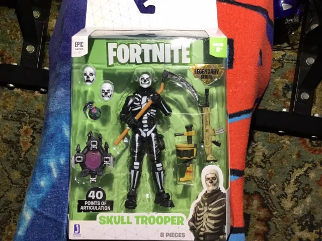 Fortnite legendary series Skull Trooper 6” Action Figure MIB 2019 Epic Games