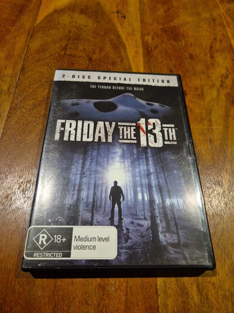 FRIDAY THE 13TH 2 Disc Special Edition DVD Region 4 Rare