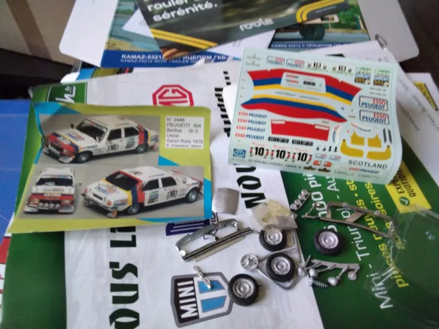 kit resine mini racing .Peugeot 504 gr 2. Safari  rallye , 1976