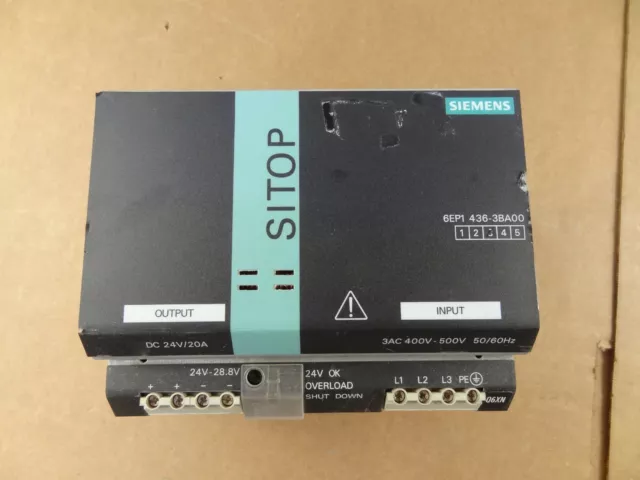 Siemens Alimentation Électrique Module - 6EP1436-3BA00